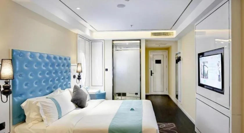 Bed in Xana Hotelle Chengdu Dafeng Huirong Plaza Longhu Street