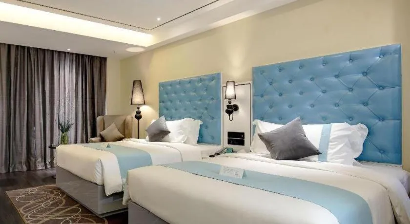 Bed in Xana Hotelle Chengdu Dafeng Huirong Plaza Longhu Street