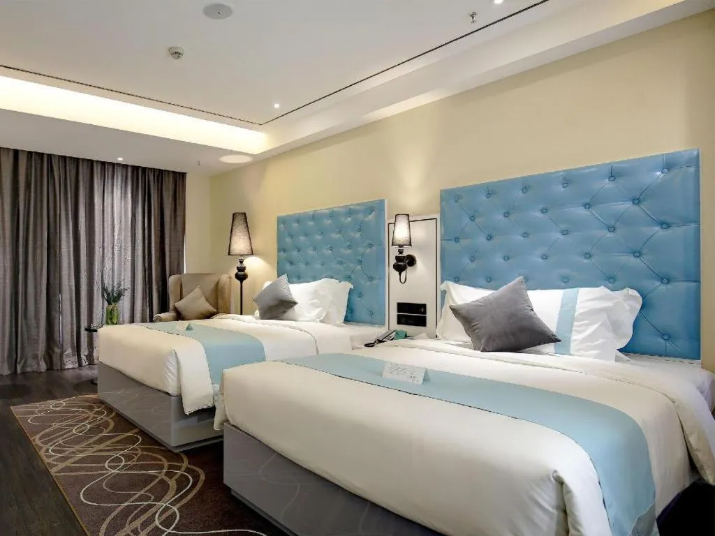Bed in Xana Hotelle Chengdu Dafeng Huirong Plaza Longhu Street