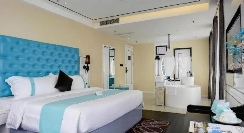 Bed in Xana Hotelle Chengdu Dafeng Huirong Plaza Longhu Street