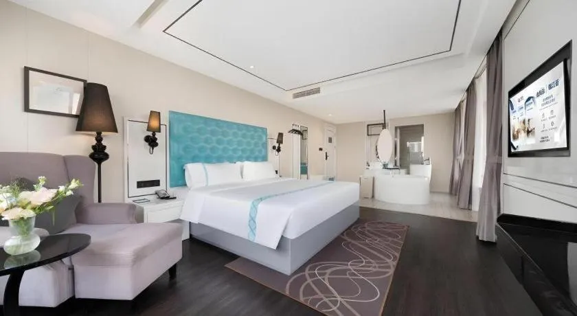 Bed in Xana Hotelle Chengdu Dafeng Huirong Plaza Longhu Street