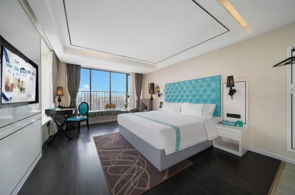 Bed in Xana Hotelle Chengdu Dafeng Huirong Plaza Longhu Street