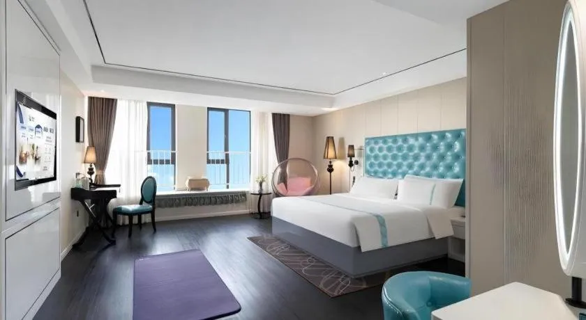 Bed in Xana Hotelle Chengdu Dafeng Huirong Plaza Longhu Street