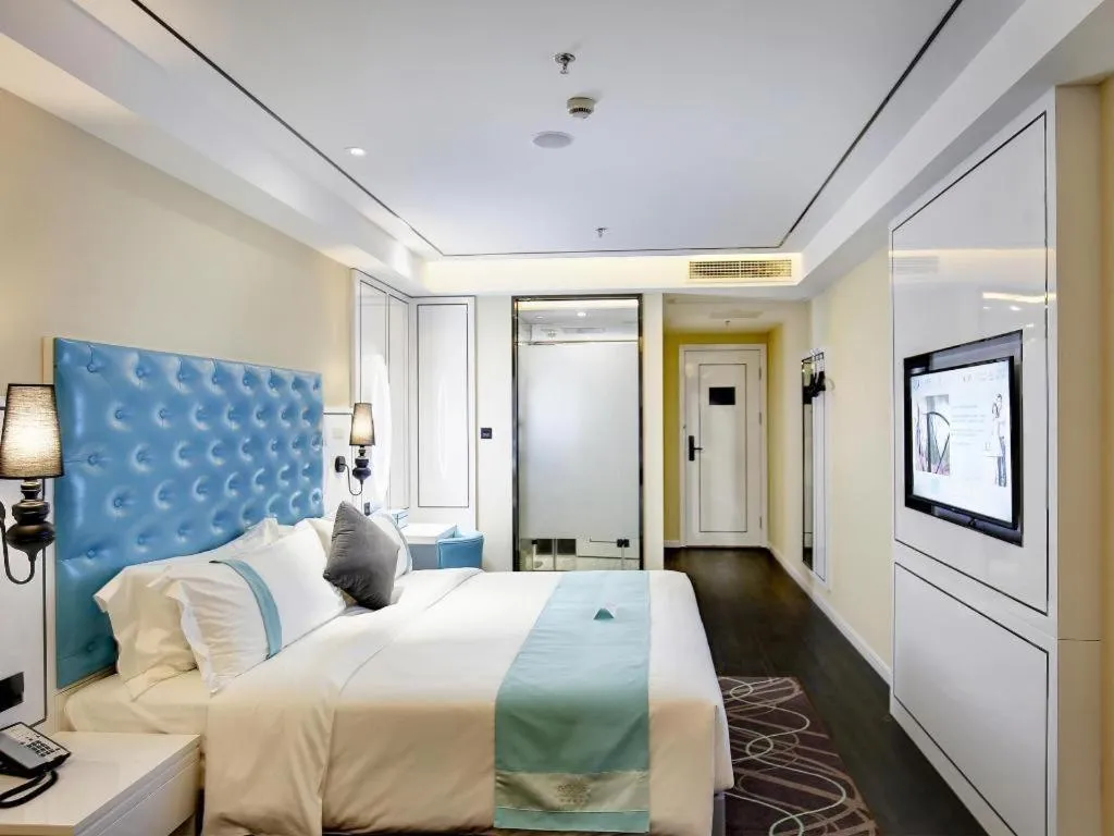 Bed in Xana Hotelle Chengdu Dafeng Huirong Plaza Longhu Street