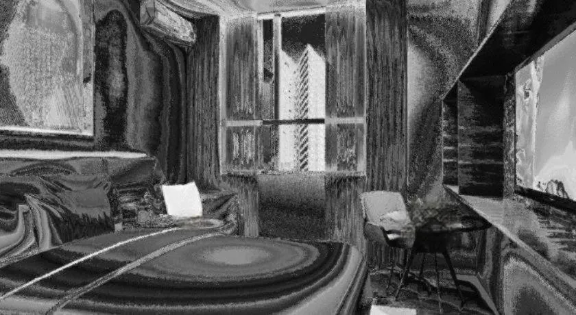 Bed in IU Hotel Qingdao Golden Beach Xuejiadao Metro Station