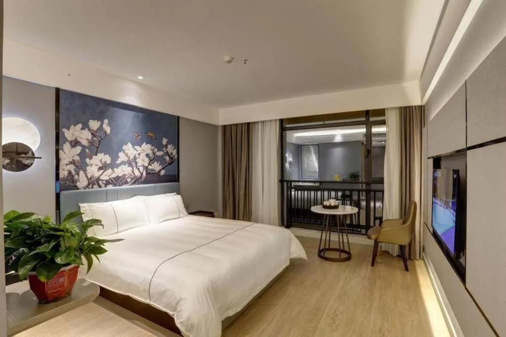 Bed in Magnotel Hotel Anshun West High-Speed Railway Station