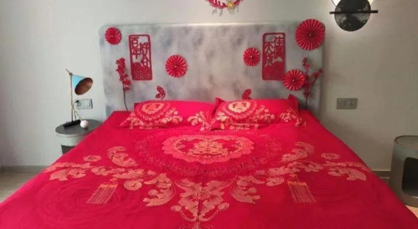 Bed in Magnotel Hotel Jining Yanzhou Metro Station Jiuxianqiao South Road