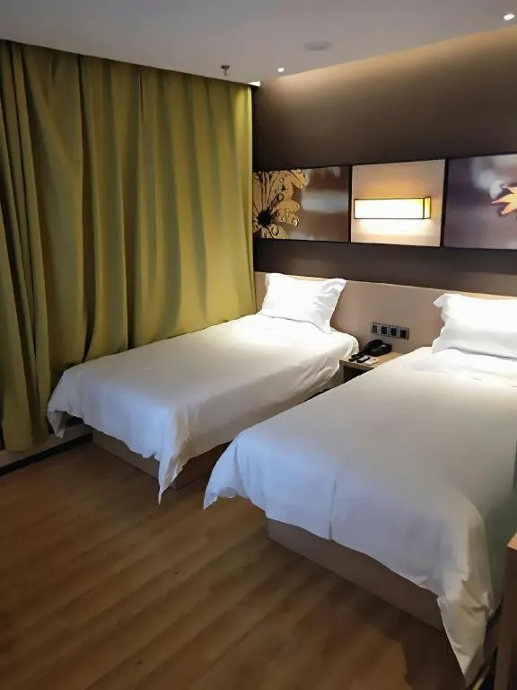 Bed in IU Hotel·Yangquan Xinjian Street Tianqiao