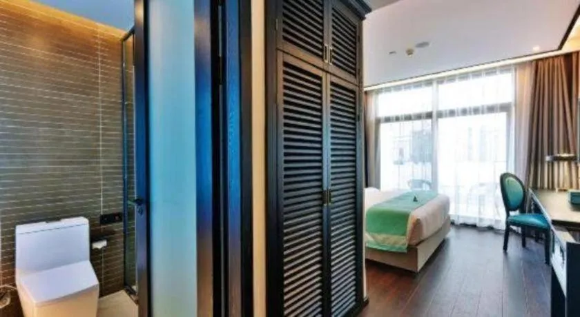 Bed in Xana Hotelle Chengdou Xindu Sanhechang Metro Station