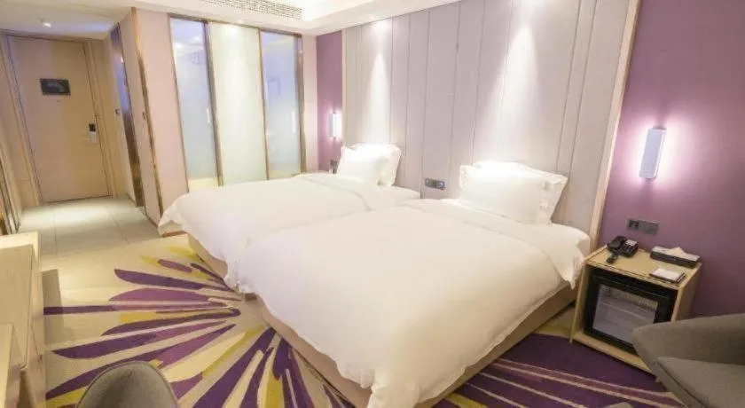 Bed in Lavande Hotel·Tianmen Xincheng