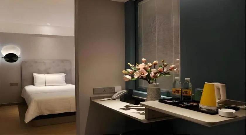Bed in Magnotel Hotel·Luanyang Luanchuan Changchun Road Cross Street