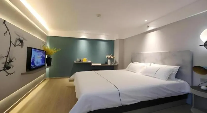 Bed in Magnotel Hotel·Luanyang Luanchuan Changchun Road Cross Street