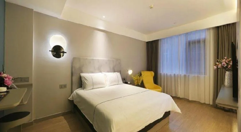 Bed in Magnotel Hotel·Luanyang Luanchuan Changchun Road Cross Street