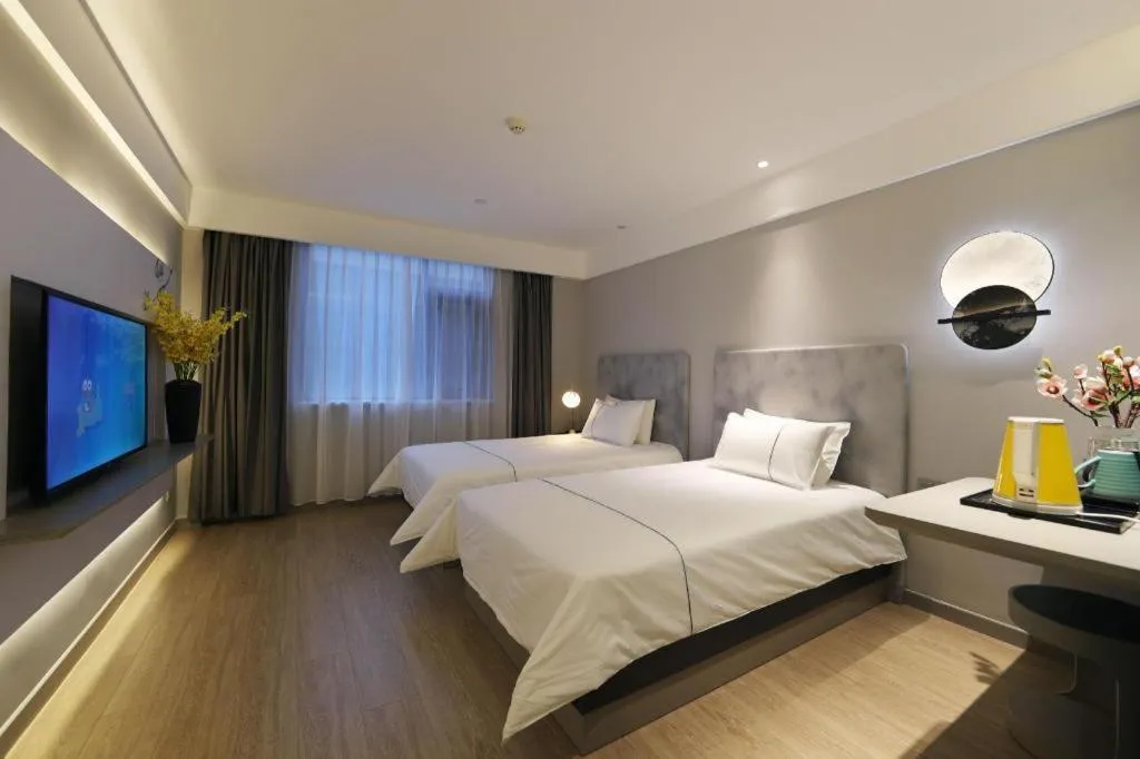 Bed in Magnotel Hotel·Luanyang Luanchuan Changchun Road Cross Street