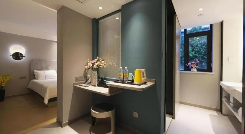 Bed in Magnotel Hotel·Luanyang Luanchuan Changchun Road Cross Street