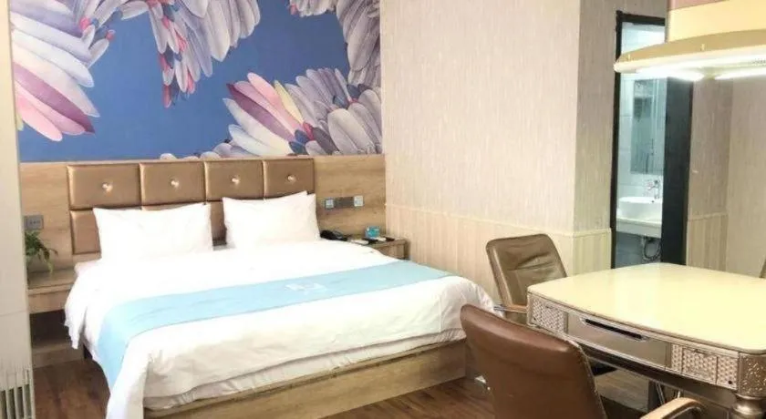 Bed in PAI Hotel·Linfen Hongdong Lily Town
