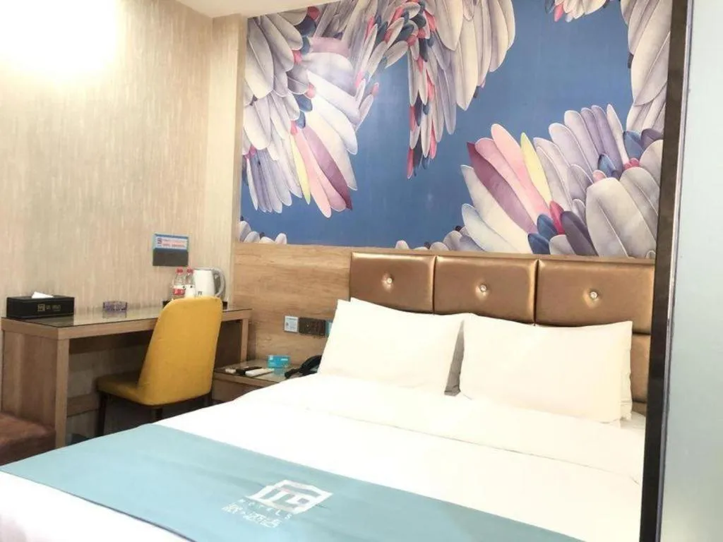 Bed in PAI Hotel·Linfen Hongdong Lily Town