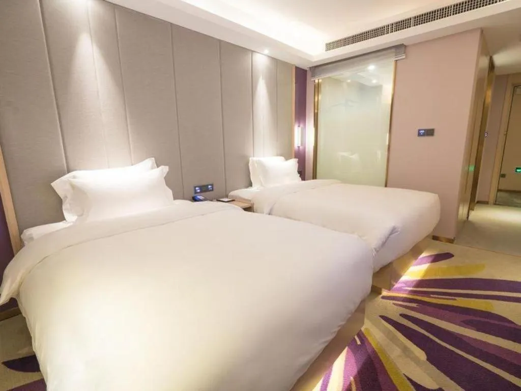 Bed in Lavande Hotel·Wuhan Jianghan Road Wanda Plaza