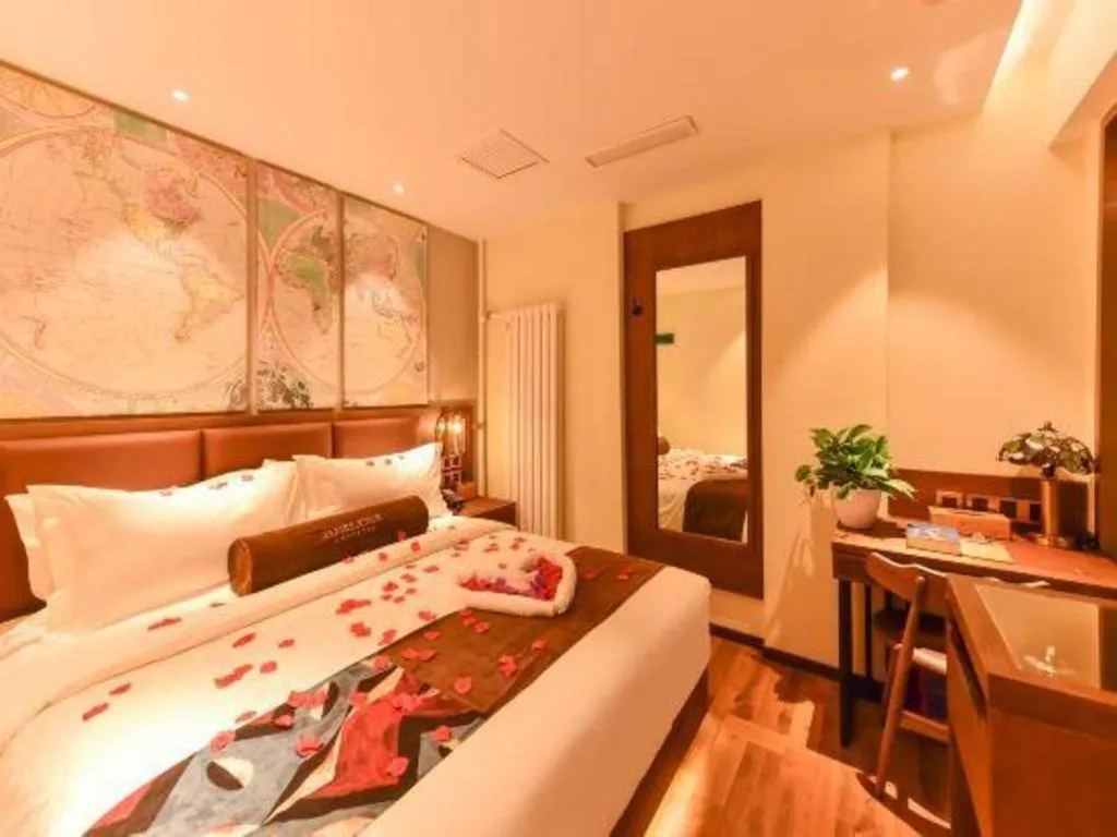Bed in James Joyce Coffetel·Beijing South Muxiyuan Metro Station