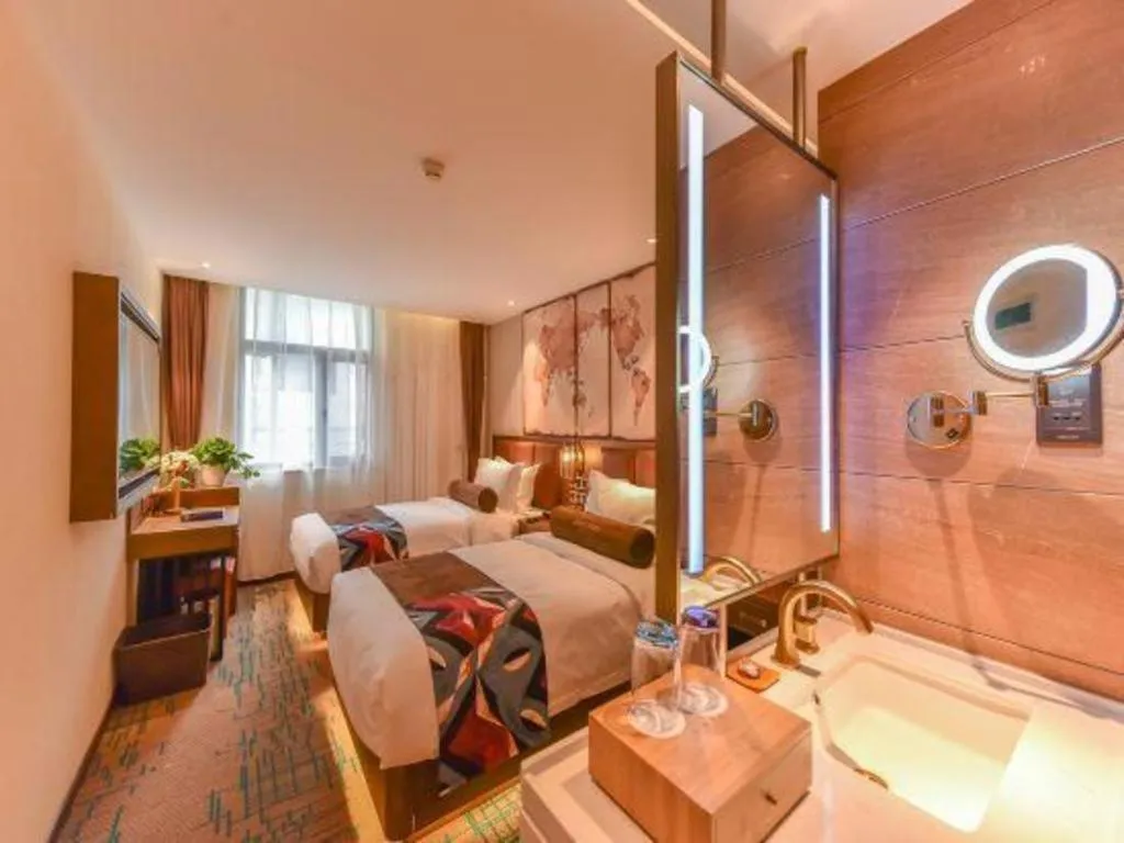 Bed in James Joyce Coffetel·Beijing South Muxiyuan Metro Station