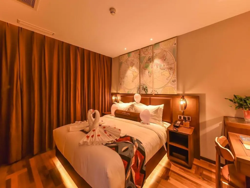 Bed in James Joyce Coffetel·Beijing South Muxiyuan Metro Station