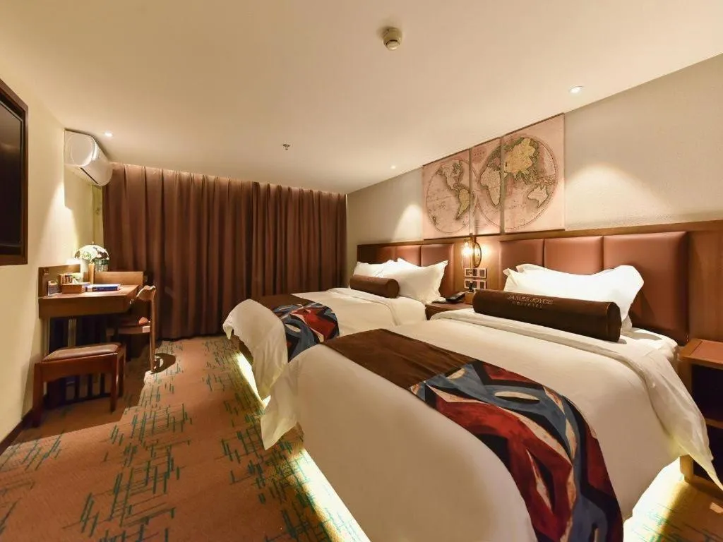 Bed in James Joyce Coffetel·Beijing South Muxiyuan Metro Station