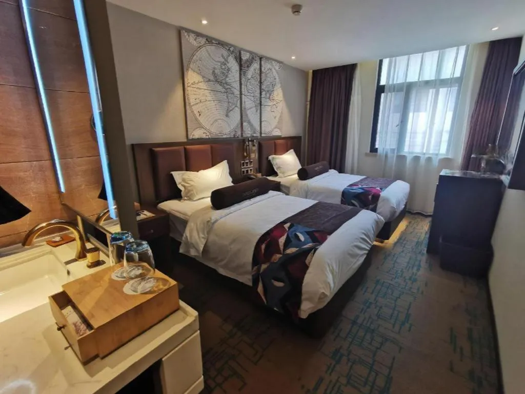 Bed in James Joyce Coffetel·Beijing South Muxiyuan Metro Station