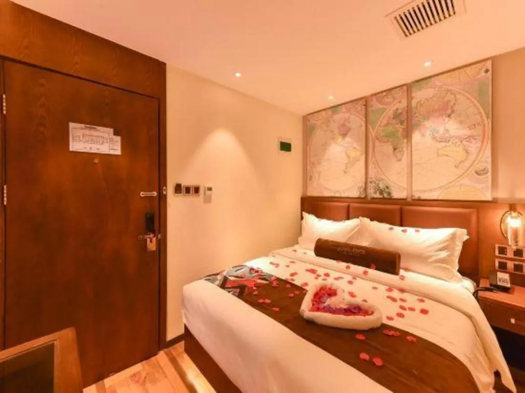 Bed in James Joyce Coffetel·Beijing South Muxiyuan Metro Station