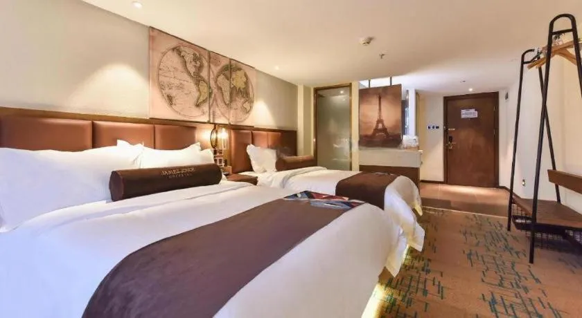 Bed in James Joyce Coffetel·Beijing South Muxiyuan Metro Station