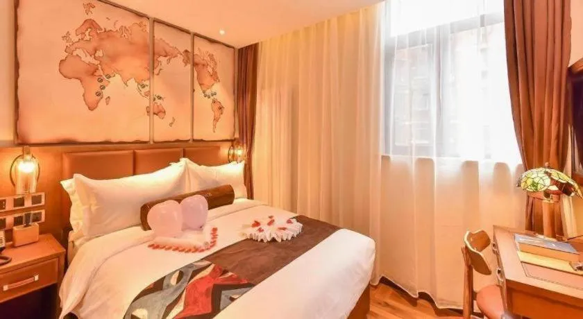 Bed in James Joyce Coffetel·Beijing South Muxiyuan Metro Station