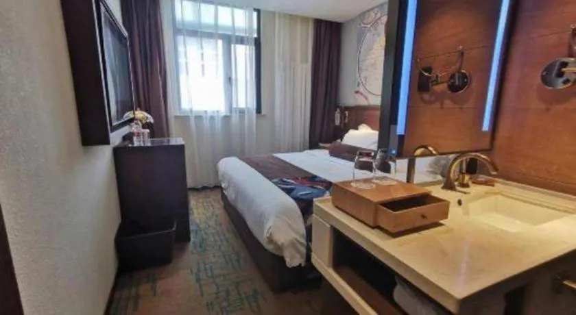 Bed in James Joyce Coffetel·Beijing South Muxiyuan Metro Station