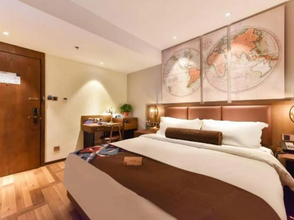 Bed in James Joyce Coffetel·Beijing South Muxiyuan Metro Station