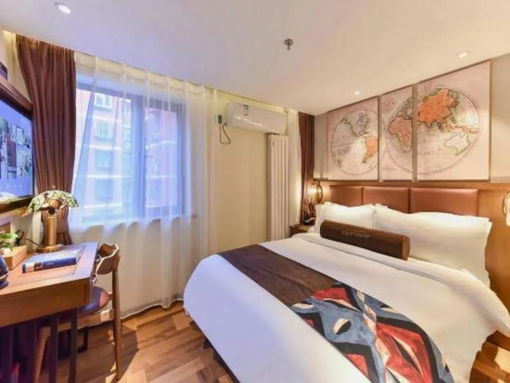 Bed in James Joyce Coffetel·Beijing South Muxiyuan Metro Station