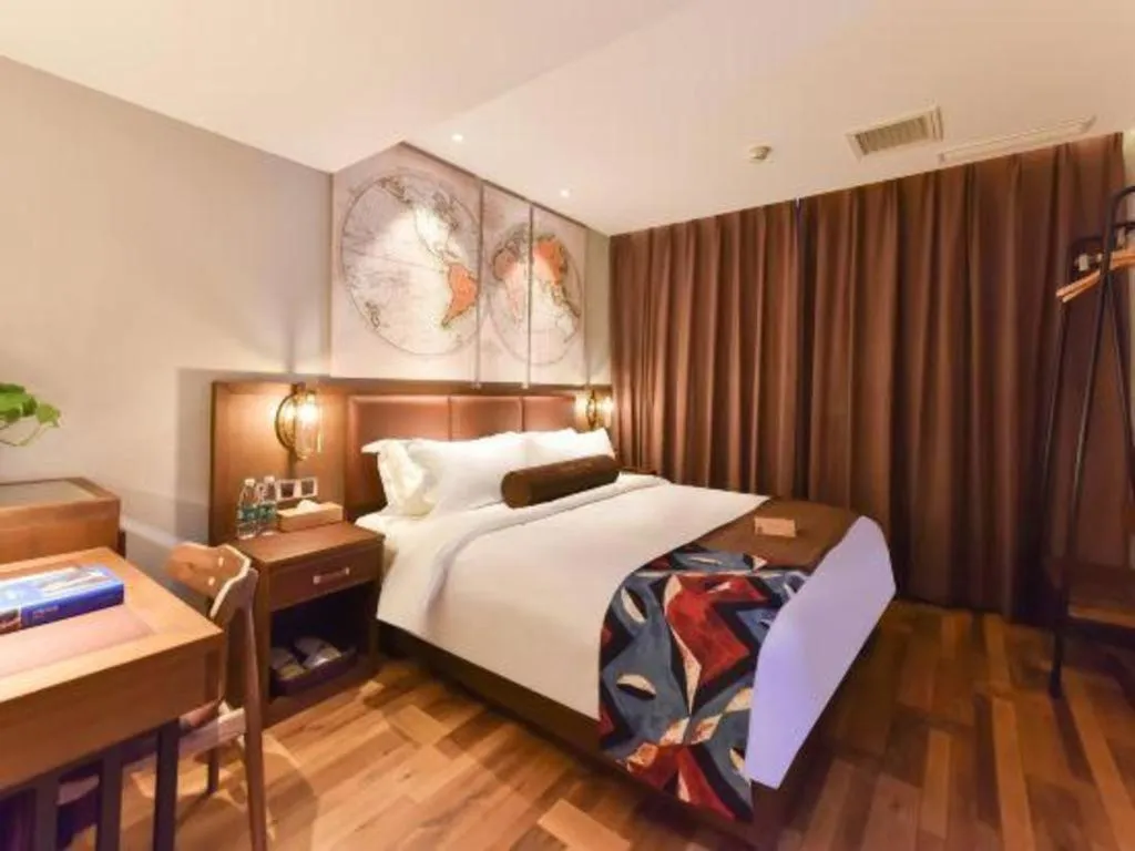 Bed in James Joyce Coffetel·Beijing South Muxiyuan Metro Station