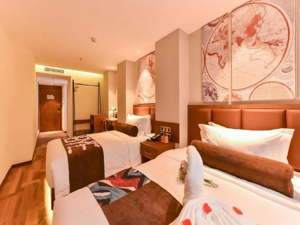 Bed in James Joyce Coffetel·Beijing South Muxiyuan Metro Station