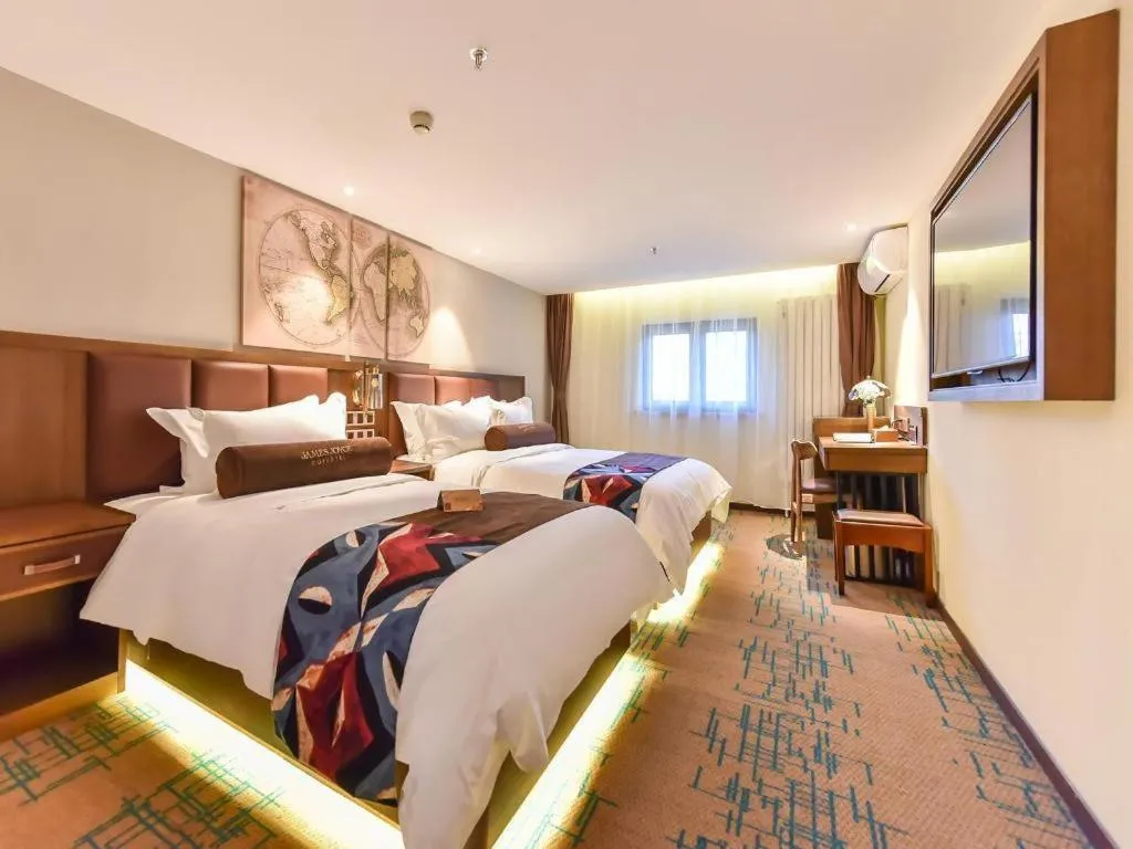 Bed in James Joyce Coffetel·Beijing South Muxiyuan Metro Station