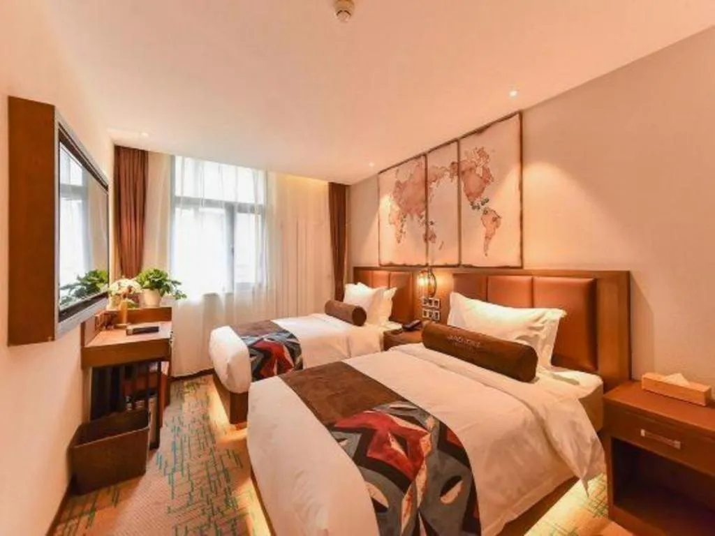 Bed in James Joyce Coffetel·Beijing South Muxiyuan Metro Station