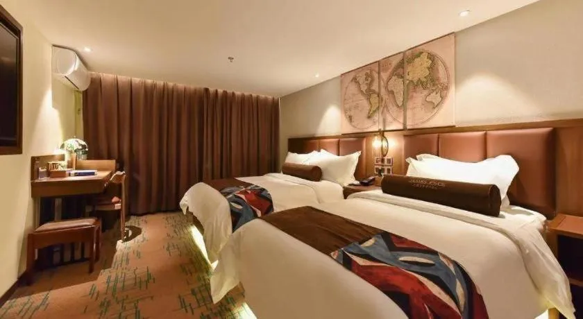 Bed in James Joyce Coffetel·Beijing South Muxiyuan Metro Station