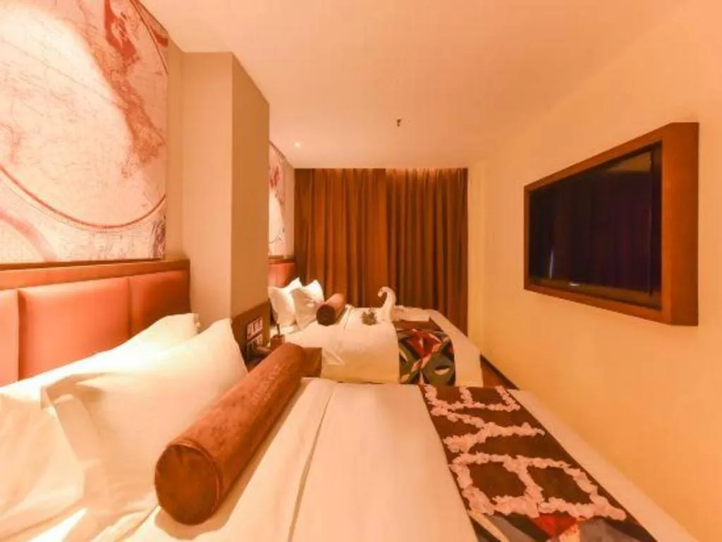 Bed in James Joyce Coffetel·Beijing South Muxiyuan Metro Station