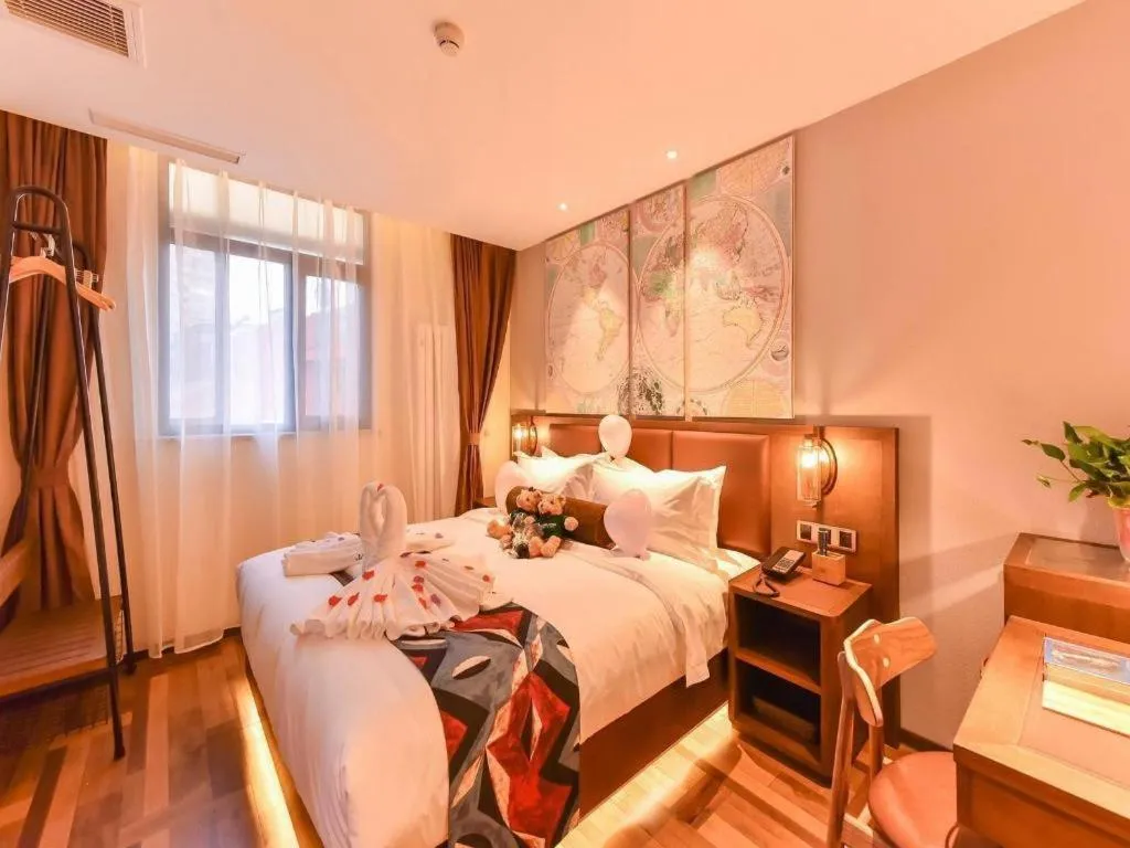 Bed in James Joyce Coffetel·Beijing South Muxiyuan Metro Station