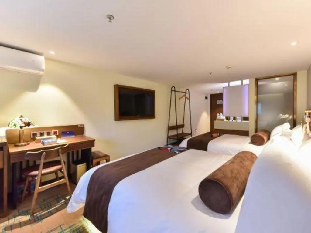 Bed in James Joyce Coffetel·Beijing South Muxiyuan Metro Station