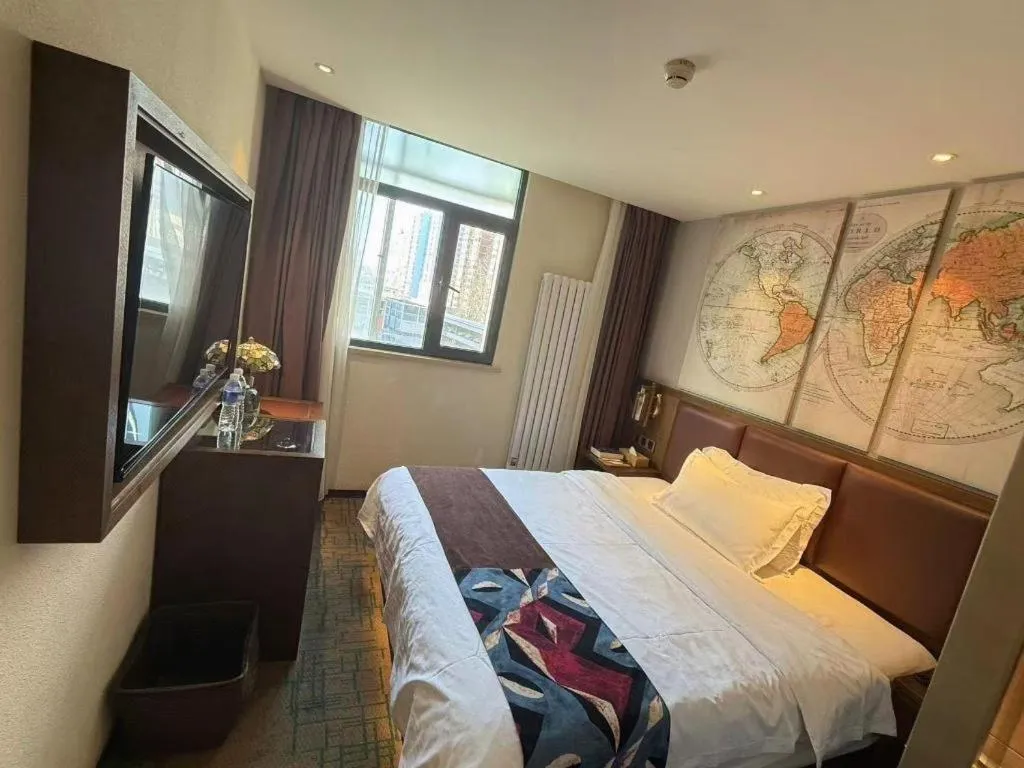 Bed in James Joyce Coffetel·Beijing South Muxiyuan Metro Station