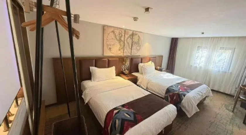 Bed in James Joyce Coffetel·Beijing South Muxiyuan Metro Station