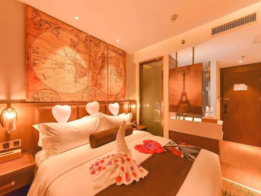 Bed in James Joyce Coffetel·Beijing South Muxiyuan Metro Station