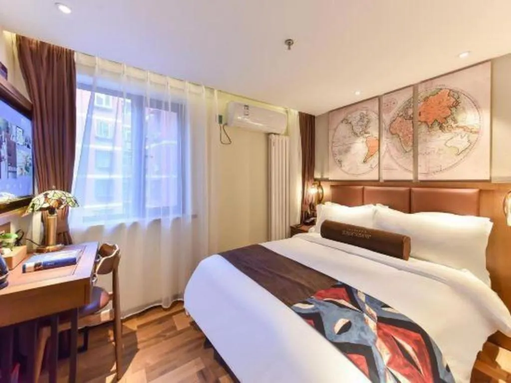 Bed in James Joyce Coffetel·Beijing South Muxiyuan Metro Station