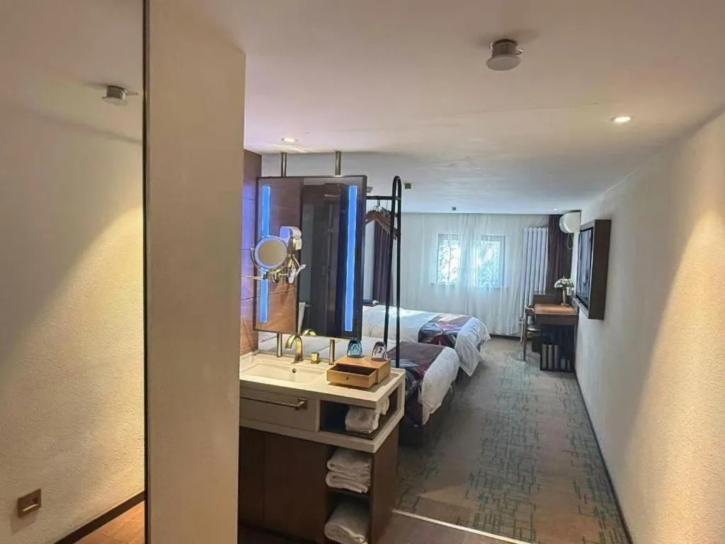 Bed in James Joyce Coffetel·Beijing South Muxiyuan Metro Station