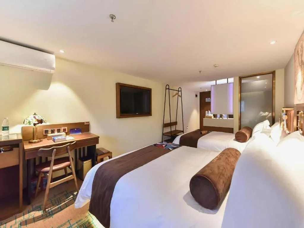 Bed in James Joyce Coffetel·Beijing South Muxiyuan Metro Station