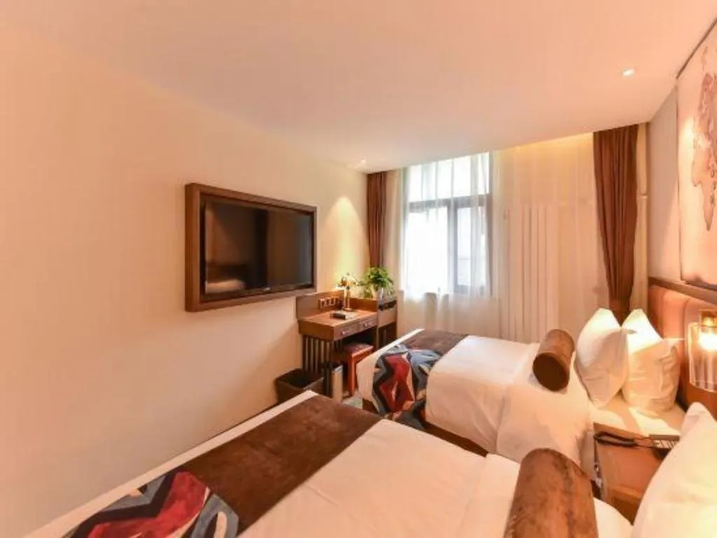 Bed in James Joyce Coffetel·Beijing South Muxiyuan Metro Station