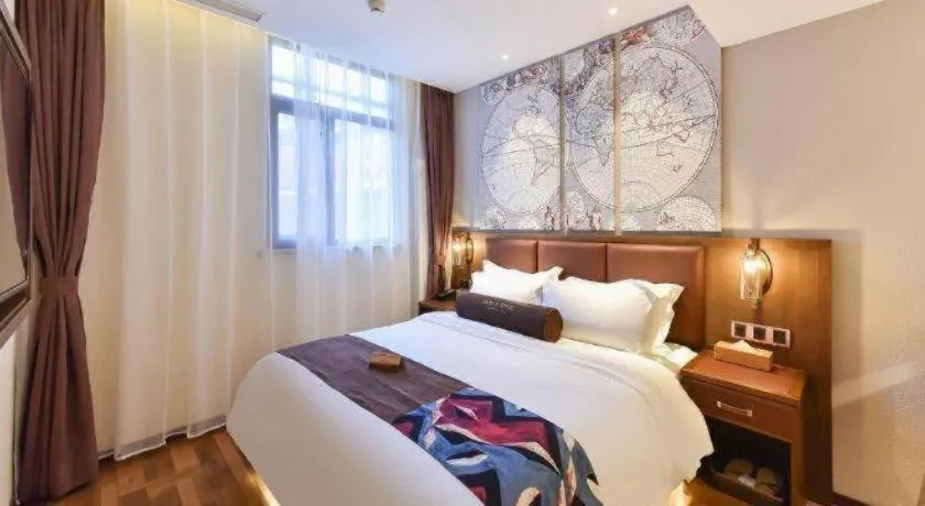 Bed in James Joyce Coffetel·Beijing South Muxiyuan Metro Station