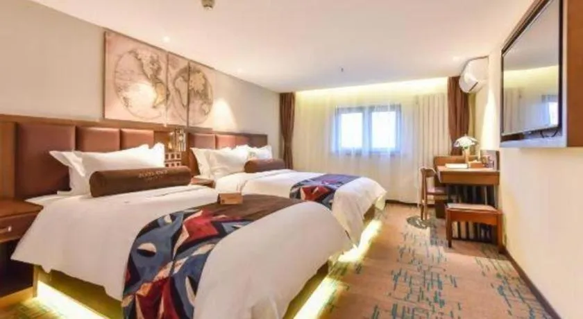 Bed in James Joyce Coffetel·Beijing South Muxiyuan Metro Station